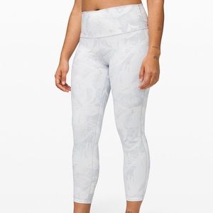 Lululemon wunder under high rise tights NWT